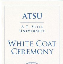 KCOM White Coat Ceremony Program
