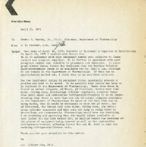 Inter-Office Memo to Emmett S. Manley Jr. from James R. Stookey