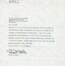 Letter to Elliott Lee Hix from Nelson E. Mohler