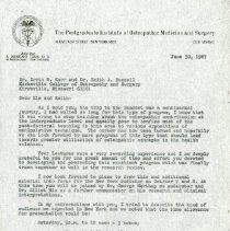 Letter to Irvin M. Korr and Keith A. Buzzell from R. McFarlane Tilley