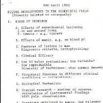 Future Developments in the Scientific Field Notes