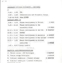 Osteopathy in Three Continents Program