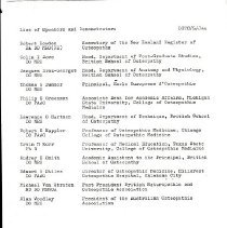 Osteopathy in Three Continents Program