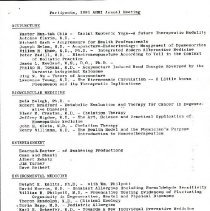 AHMI Participant List