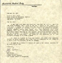 Correspondence between Irvin Korr and Jeff Oslance