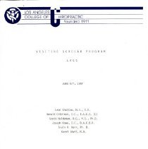 Visiting Scholar Program LACC