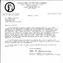 Letter to Robert Everett from Viola Frymann