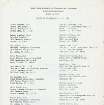 Places of Student Internships