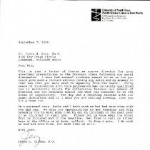 Letter to Irvin Korr from Jerry Dickey