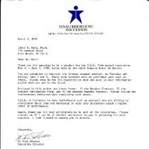 Letter to Irvin Korr from H. Ford Johnson