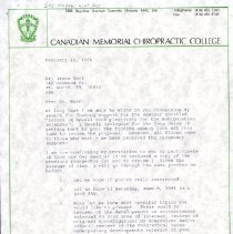 Letter to Irvin Korr from Howard Vernon