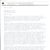 Letter to Irvin Korr from Stephen Parrish