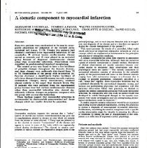 A Somatic Component to Myocardial Infarction