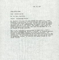 Inter-Office Memo to Irvin M. Korr and Edwin A. Ohler from Elliott Lee Hix