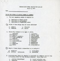 Pharmacology Examination