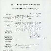 Letter to Elliott Lee Hix from George T. Caleel