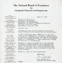 Letter to Elliott Lee Hix from George T. Caleel