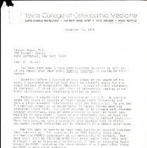 Correspondence between Charles Ogilvie, Steven Jonas and Irvin Korr