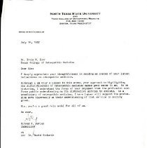 Letter to Irvin Korr from Alfred Hurley