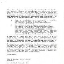 Letter to Joseph Stella from John Harakal