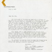 Inter-Office Memo to Participants in TIAA Group Total Disability Insurance