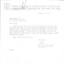 Irvin Korr Correspondence