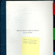 Center for Osteopathic Research and Education Resource Materials