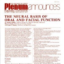 The Neural Basis of Oral and Facial Function