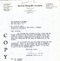 Alexander Levitt Correspondence