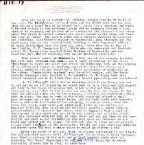 Reminisces of Carl Fagan