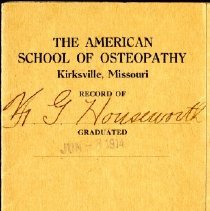 F. G. Housworth Report Card