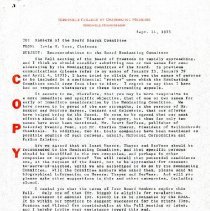 Irvin Korr Correspondence