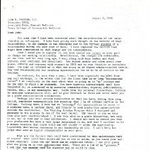 Letter to John Peckham from Irvin Korr