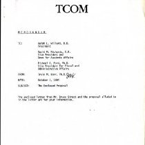 Memorandum to Willard, Richards and Ford from Irvin Kor