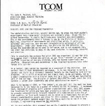 Letter to John Peckham from Irvin Korr