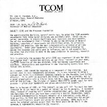 Letter to John Peckham from Irvin Korr