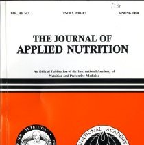 The Journal of Applied Nutrition Volume 40, Number 1