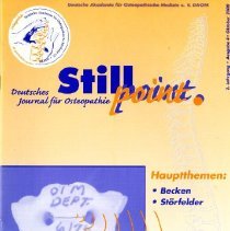 Stillpoint, Deutsches Journal Fur Osteopathie, Year 2, Issue 4
