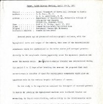 Axonal Transport of Nerve-Cell Proteins to Muscle