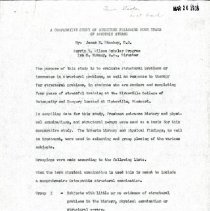 A Comparative Study of Structure Following Four Years of Academic Stress