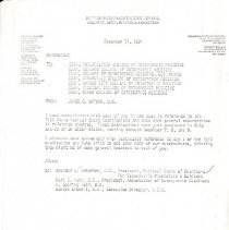 Memo to College Deans from James Watson