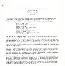 Long-Range Planning and Development Committee Meeting Minutes