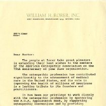 Letter to J. A. Kline from John Eckman