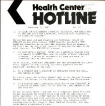 Health Center Hotline Number 32