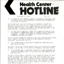 Health Center Hotline Number 32