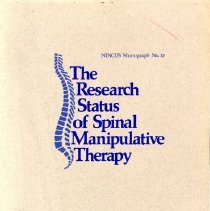 The Research Status of Spinal Manipulative Therapy