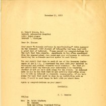 Letter to A. Robert Dzmura from John Stedman Denslow