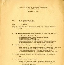 Memo to R. McFarlane Tilley from John Denslow