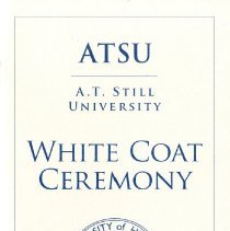 ASHS-PSA White Coat Ceremony Program