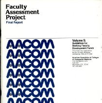 Faculty Assessment Project